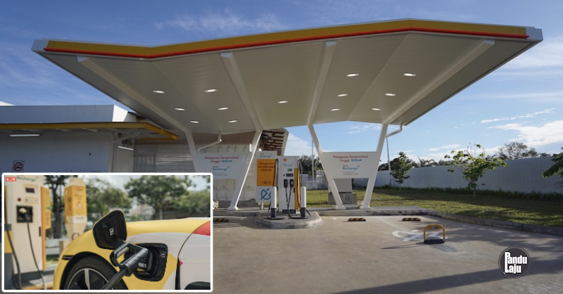 Stesen Shell Terbaik di Kampong Pangkal Kalong